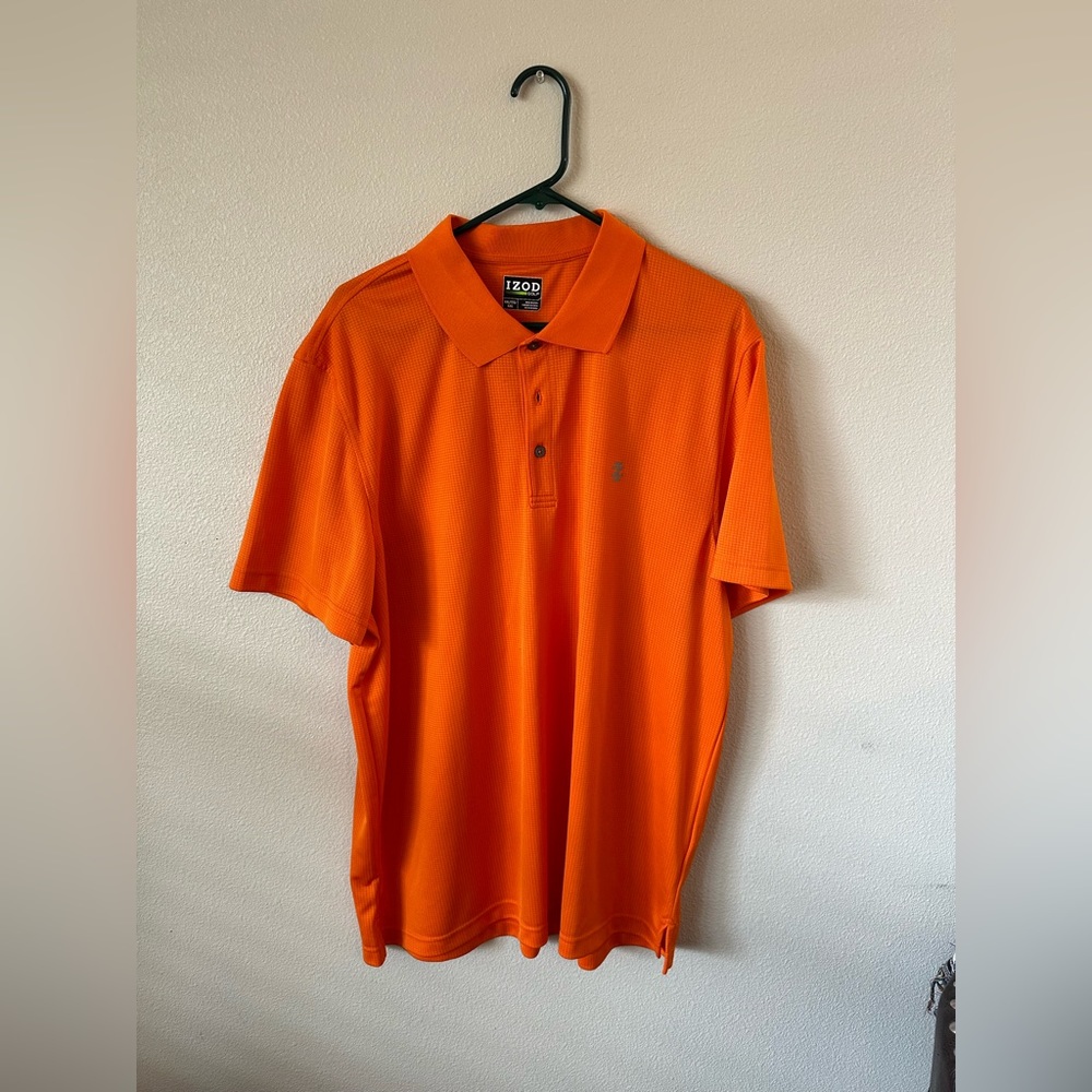 Mens XXL IZOD golf polo 100% polyester